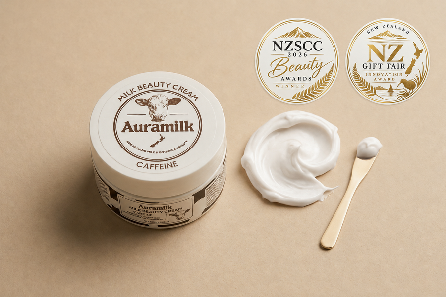 Caffeine Milk Beauty Cream 100G by Auramilk New Zealand