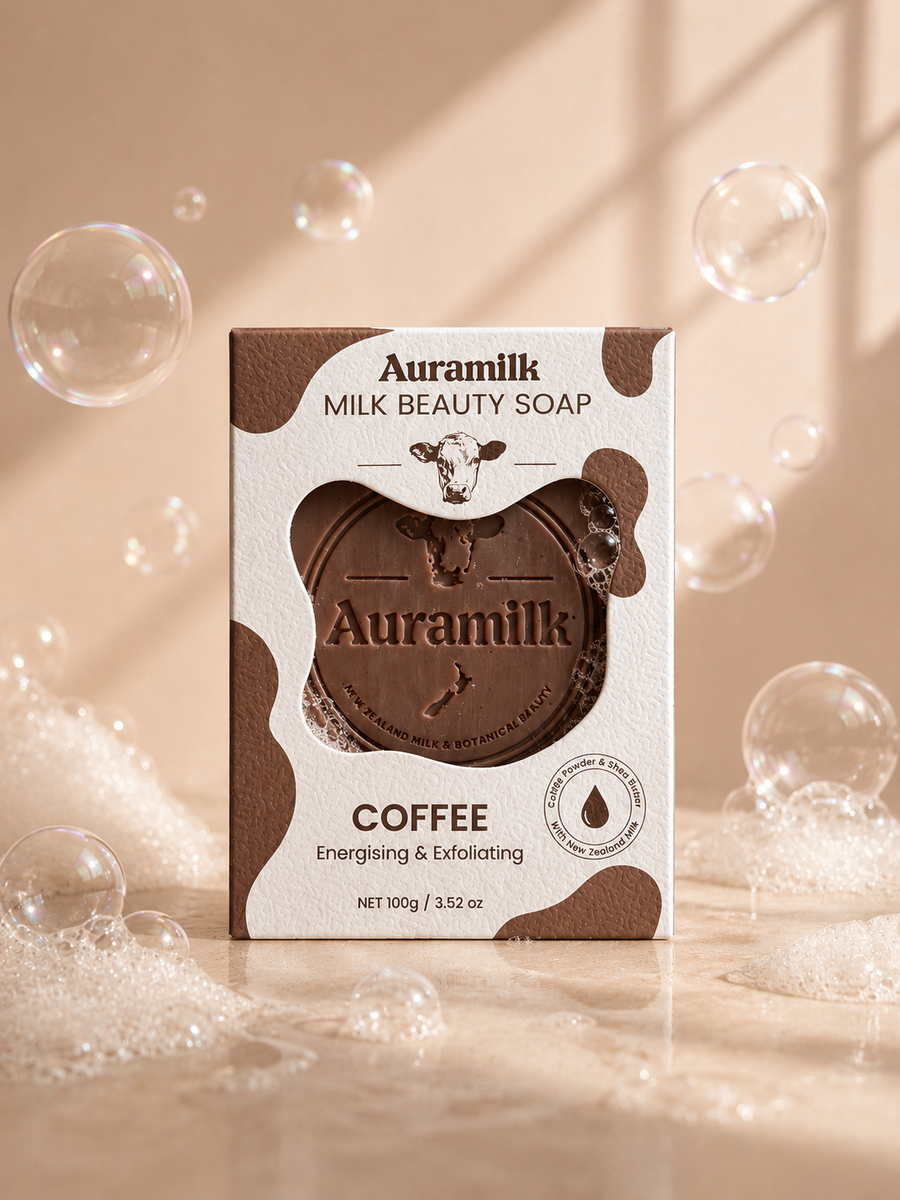 Caffeine Milk Beauty Soap 100G (Gentle Exfoliation)
