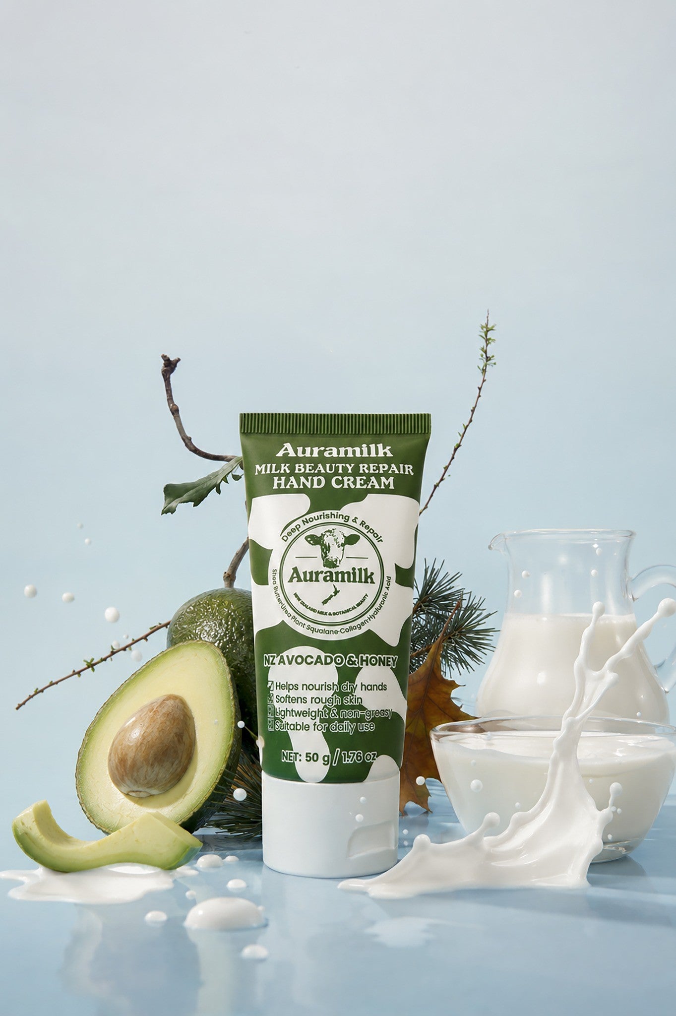 Avocado & Honey Milk Beauty Repair Hand Cream 50g