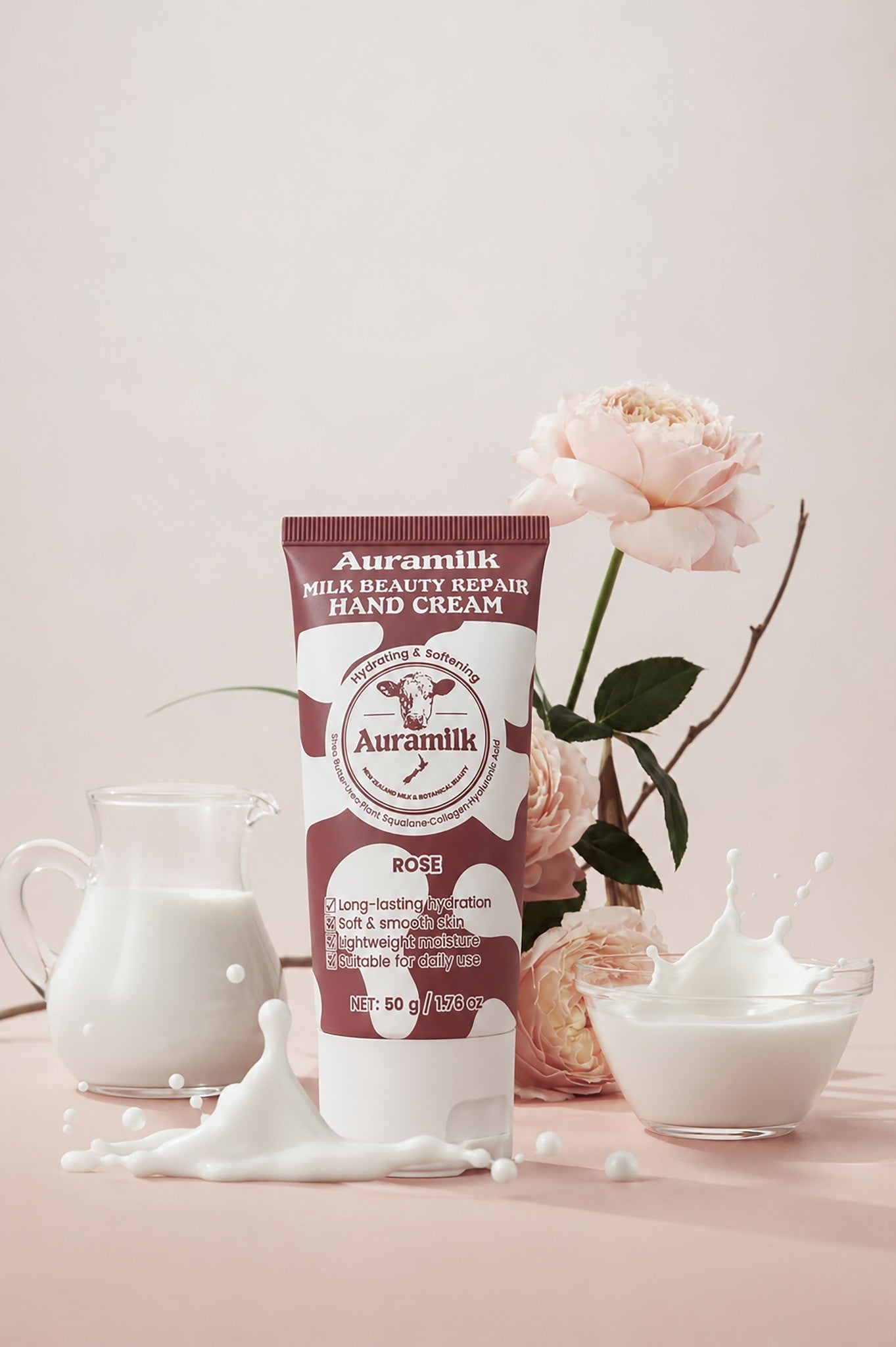 Rose Milk Beauty Repair Hand Cream 50g