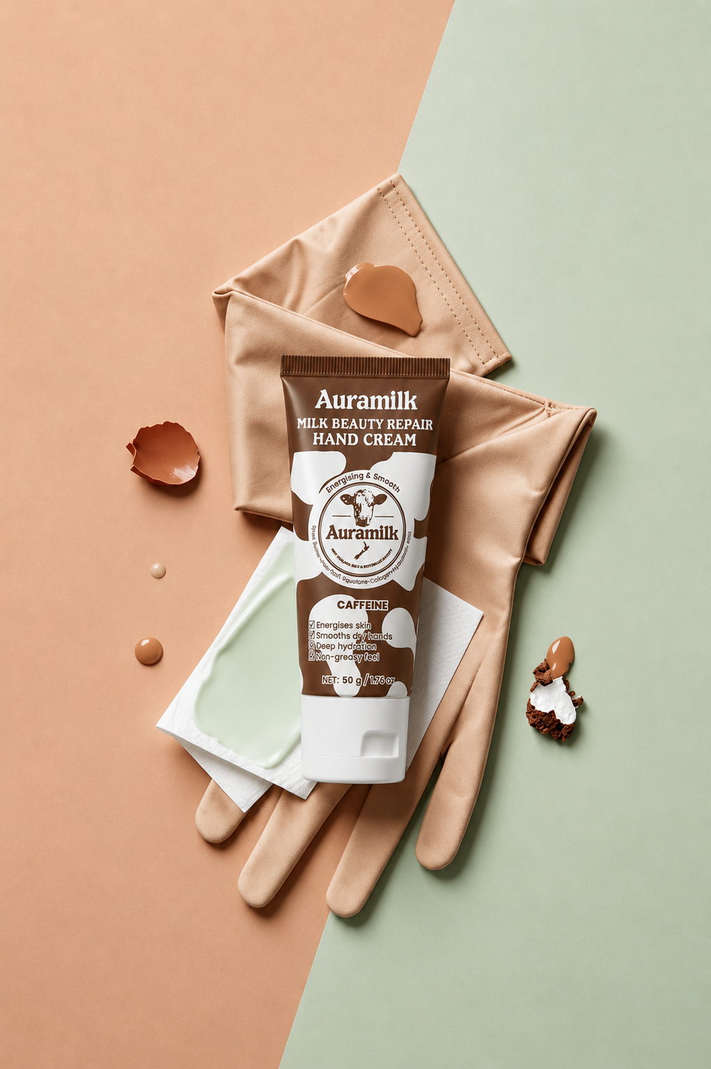 Caffeine Milk Beauty Repair Hand Cream 50g